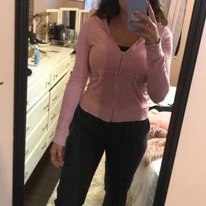 Pink juicy couture zip up